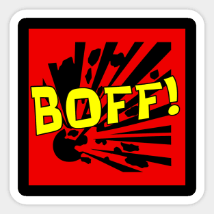 Boff! Sticker